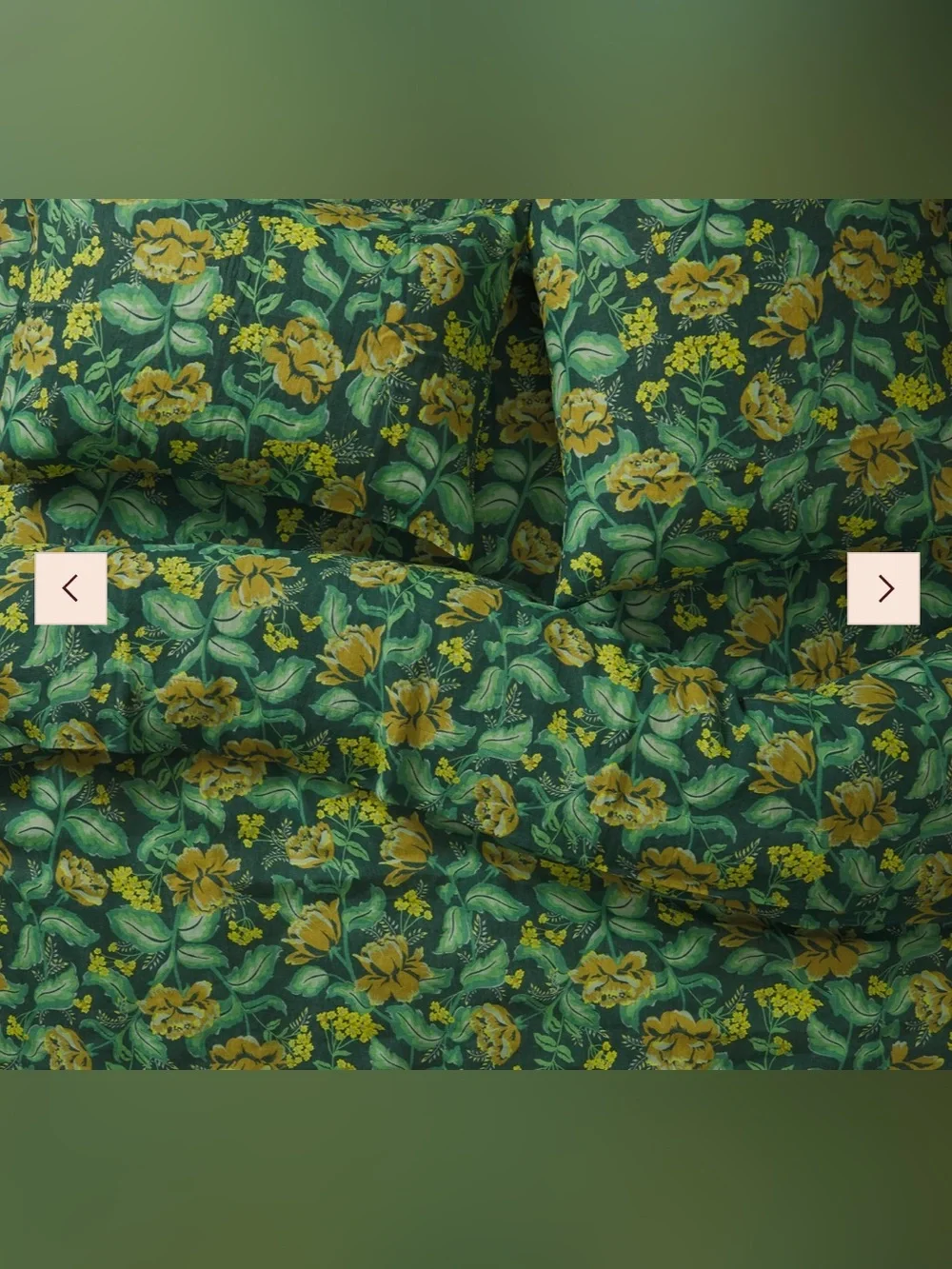 Sage & Clare NWT Margot 100% Linen Flat Sheet - Forest Colorway - Queen